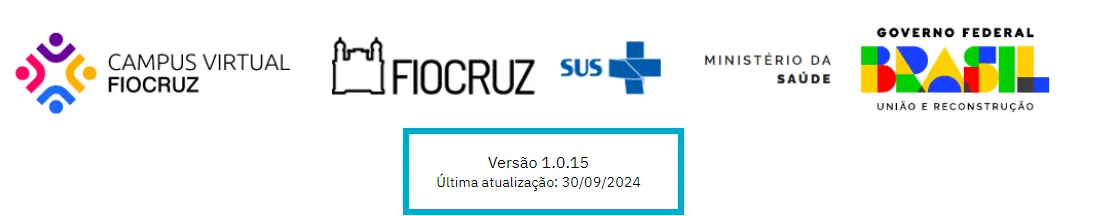 Figura 1 - Versionamento e a data de atualização do Painel e-SUS APS.